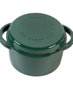 Big Green Egg - Green Dutch Oven Round