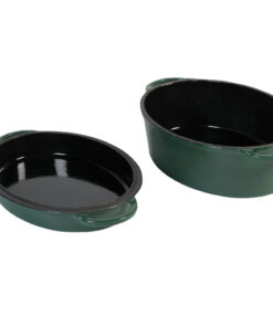 Alternative view of Big Green Egg - Green Dutch Oven Oval