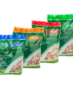 Big green egg wood chips