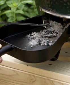 Alternative view of Big Green Egg Ash Removal Pan